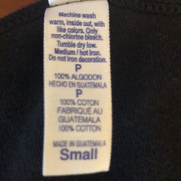 Humane Society of New York Charity 100% Cotton Black Short-Sleeve T-Shirt Top - Picture 4 of 8